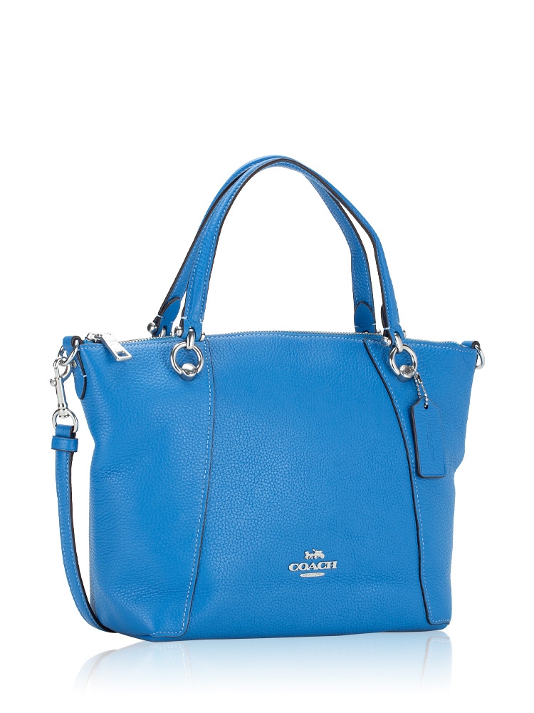 Coach leather shop satchel bag