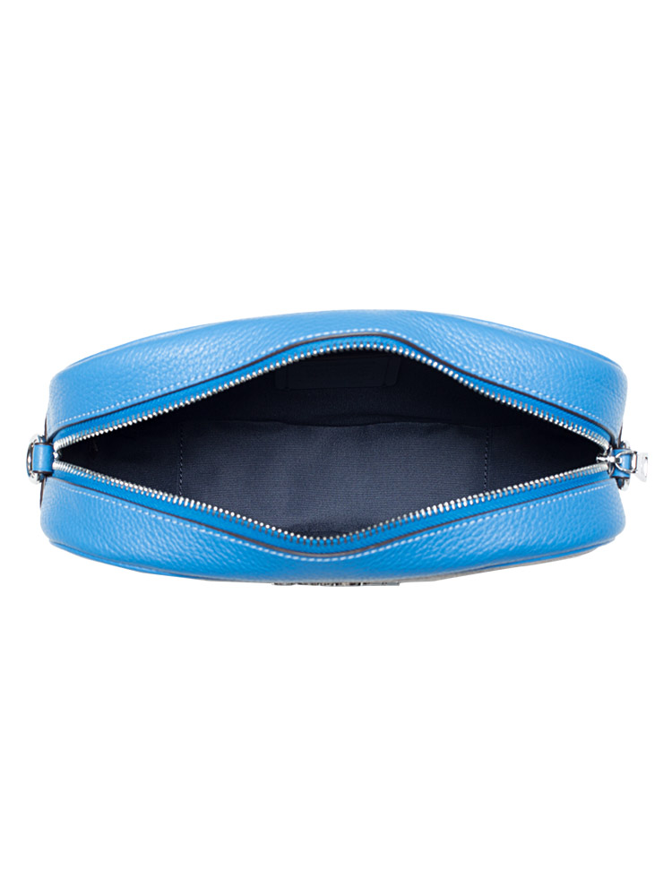 Coach CJ582 Signature Jamie Camera Bag Khaki Racer Blue Multi