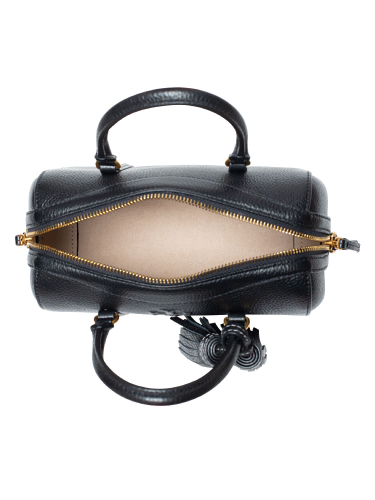 Tory Burch Thea Mini Leather Satchel Black