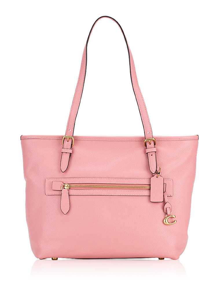 Coach CC395 Taylor Leather Tote Bubblegum