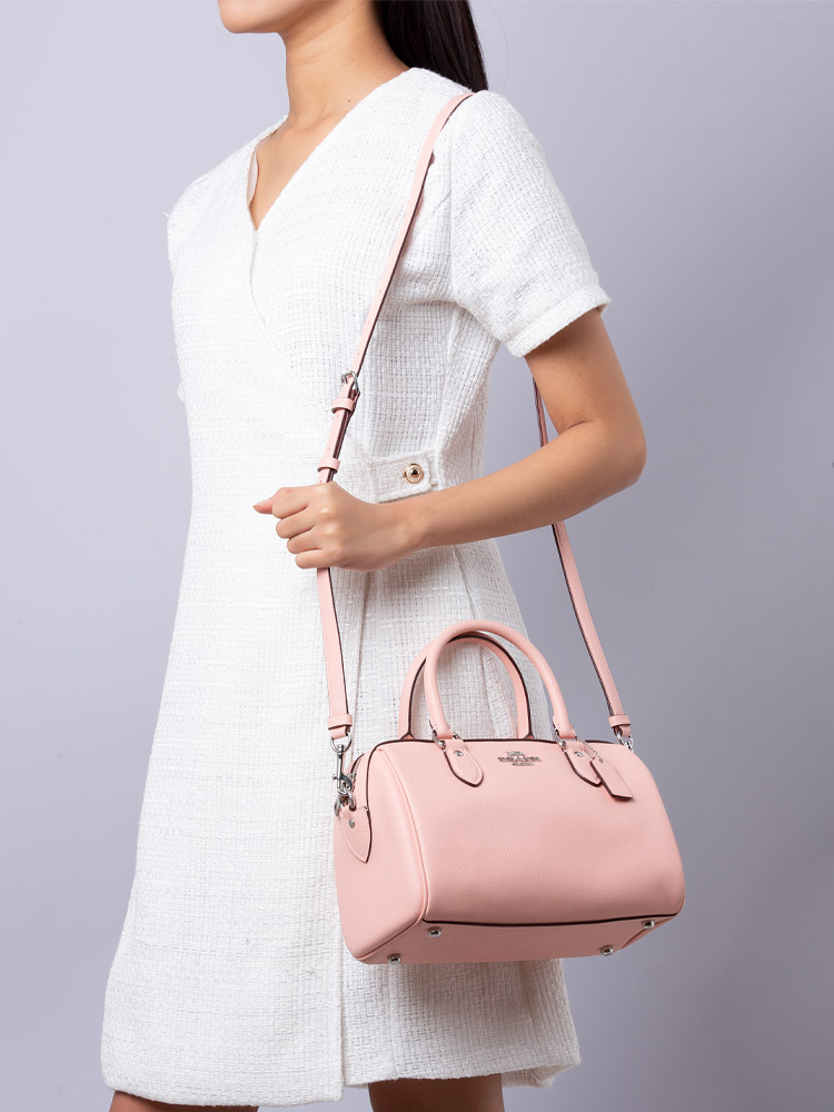 Coach mini discount bennett satchel pink