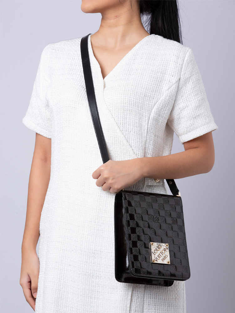 Louis vuitton damier new arrivals vernis cabaret bag