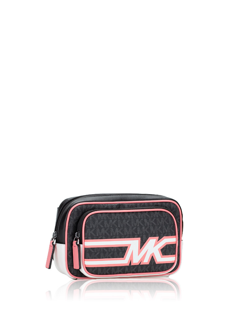 Michael kors double new arrivals zipper signature belt bag