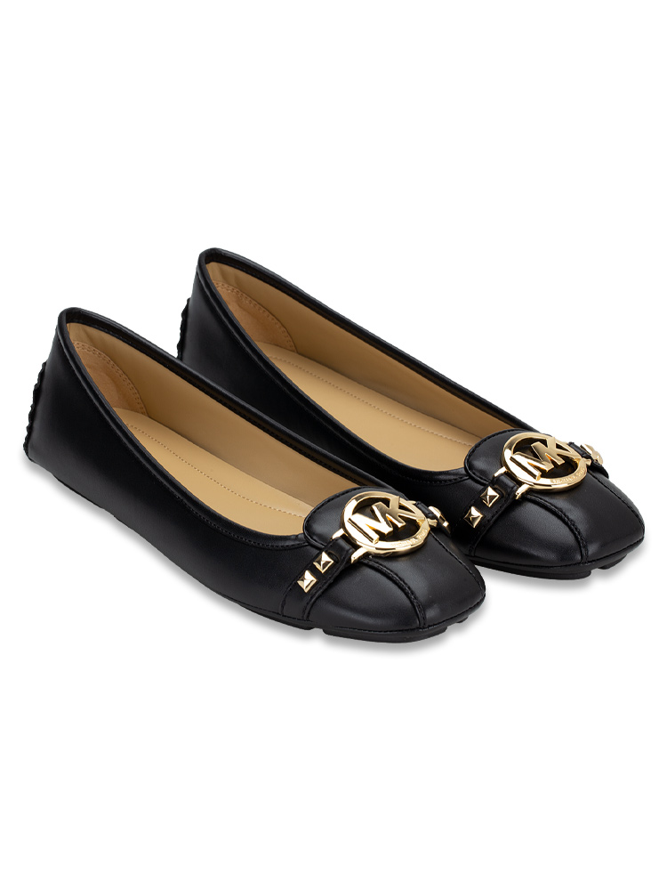Michael kors top fulton black flats