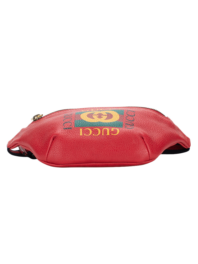 Red fanny pack gucci on sale