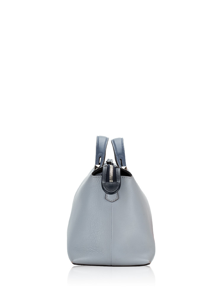 Fendi Vitello Dolce Grande By The Way Blue Multicolor