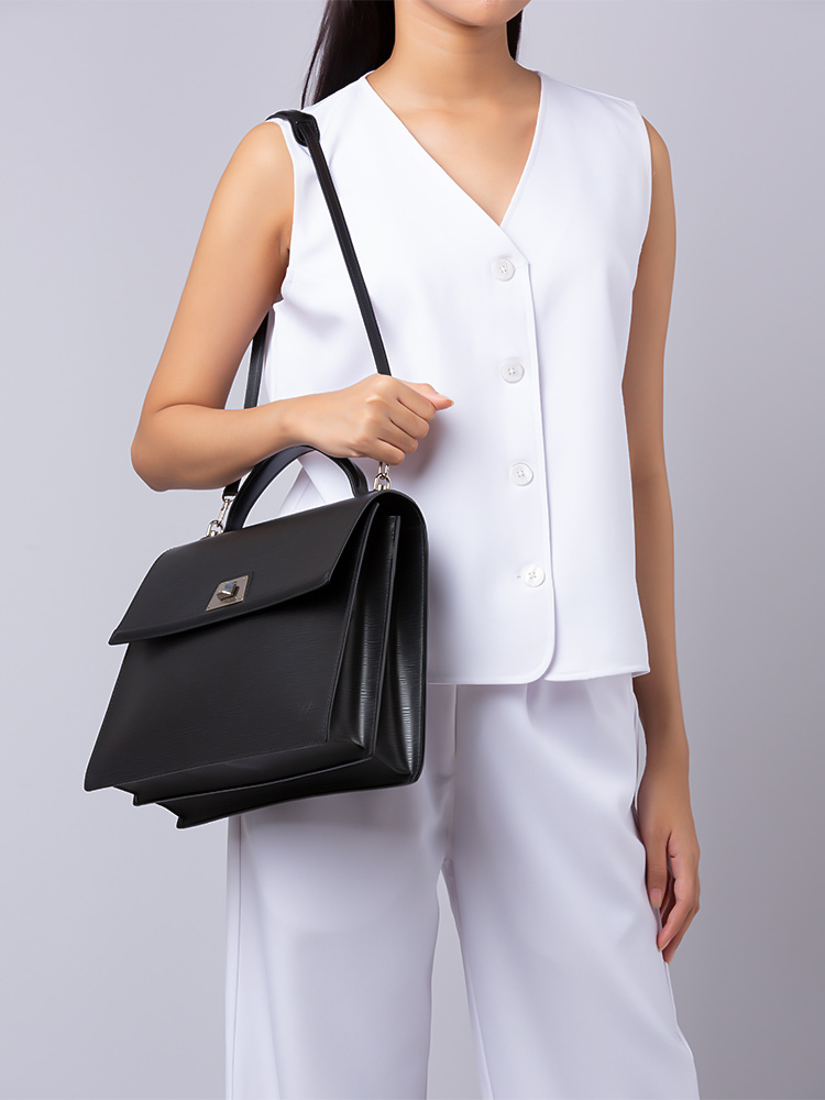 Louis Vuitton Amarante Monogram Vernis Bellevue GM Bag – The Closet