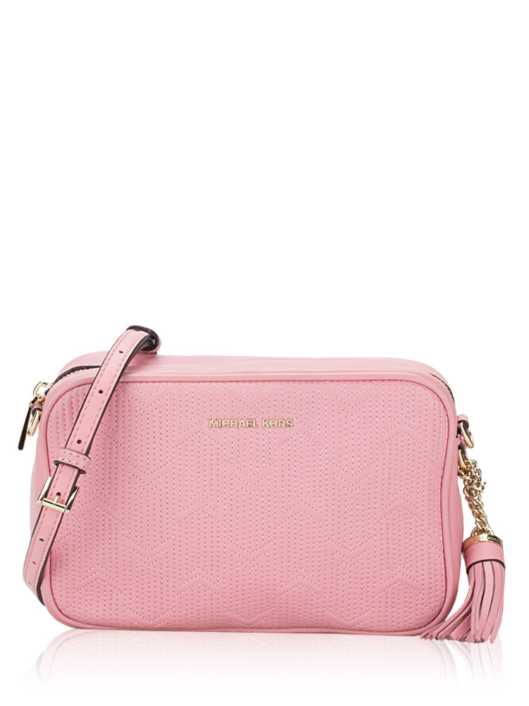Ginny medium quilted leather crossbody clearance bag