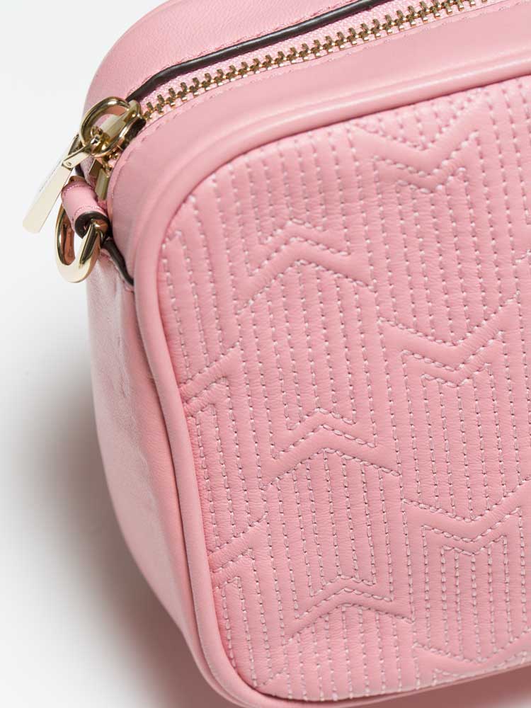 Ginny medium deco shop quilted leather crossbody bag