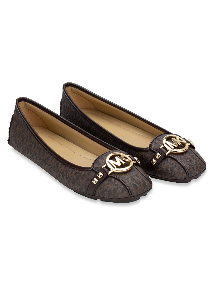 Michael kors signature flats online