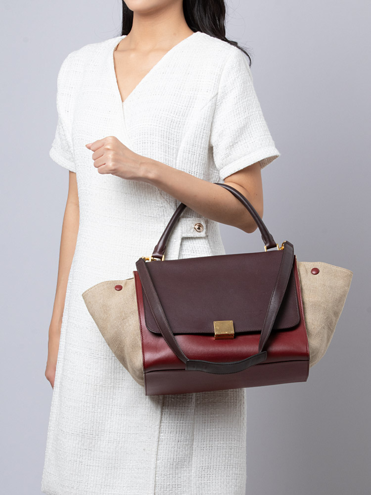 Celine linen hotsell bag