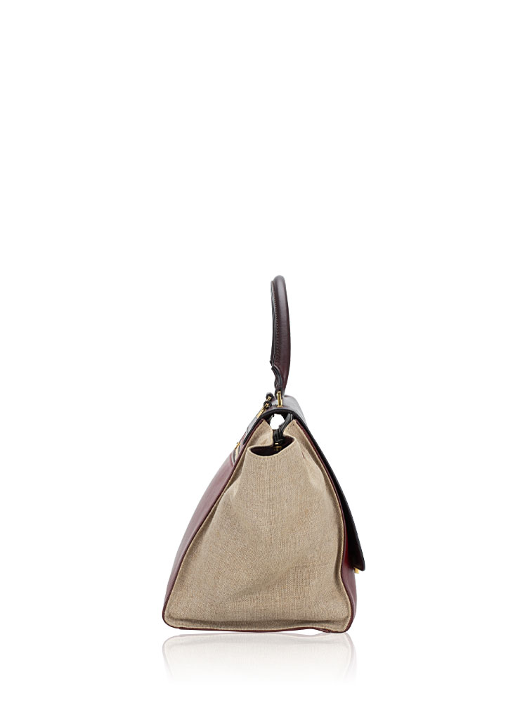 Celine linen online bag