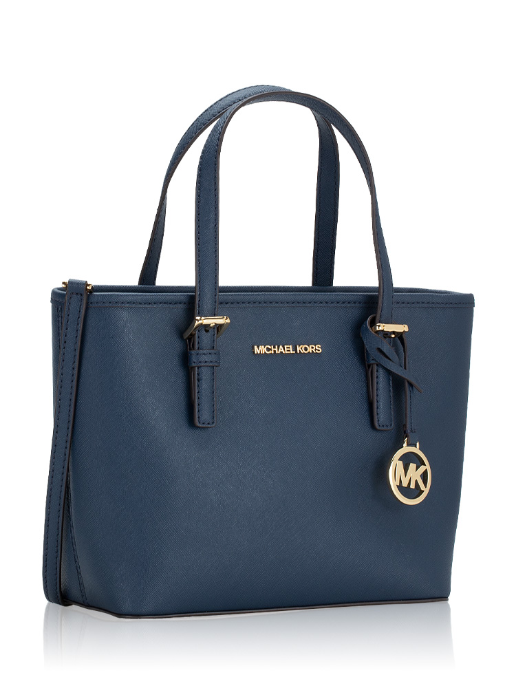 Michael kors tote navy on sale