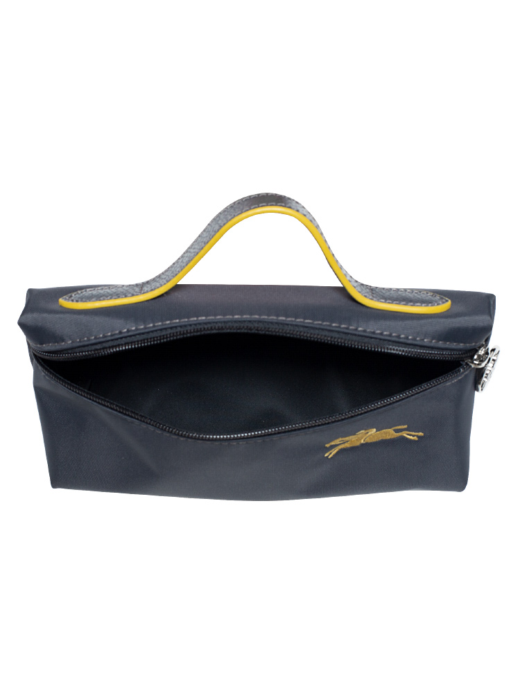 Longchamp Le Pliage Club Cosmetic Case Grey