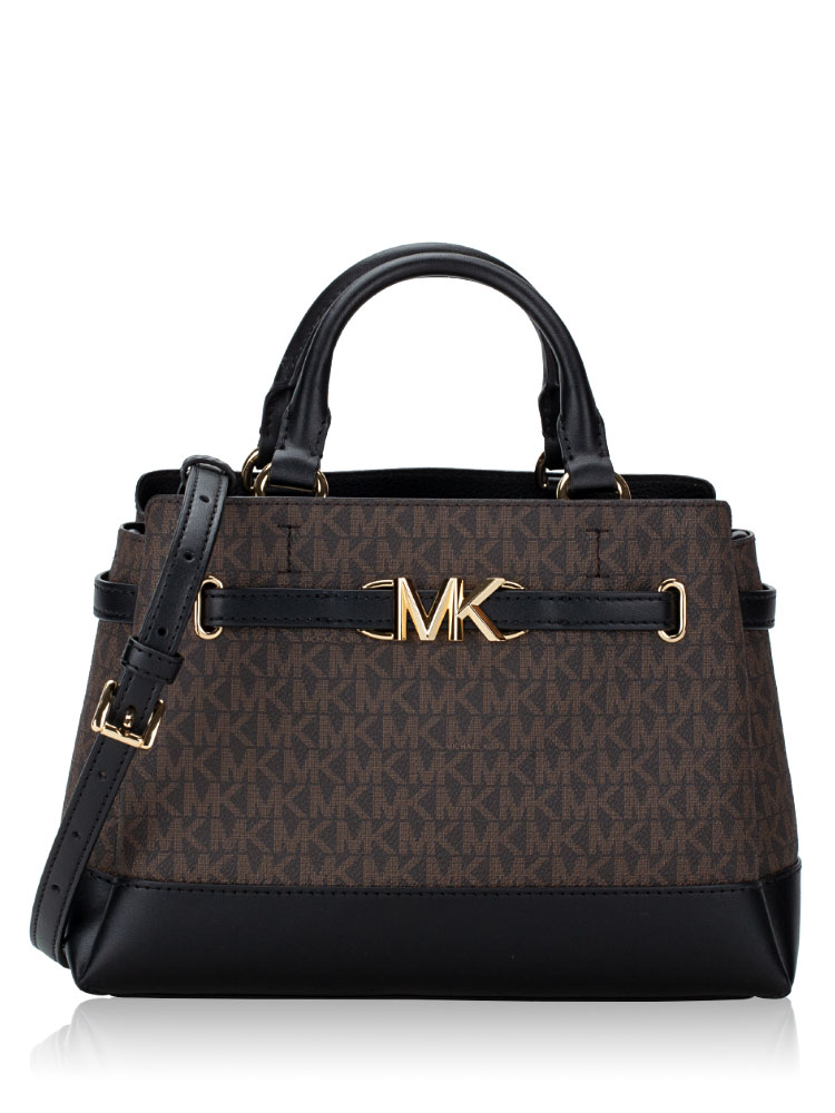 Michael kors belted satchel shop