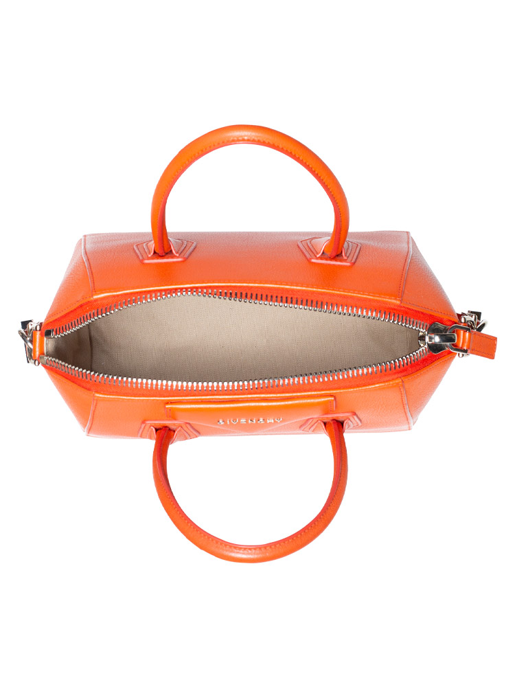 Givenchy Sugar Goatskin Small Antigona Burnt Orange