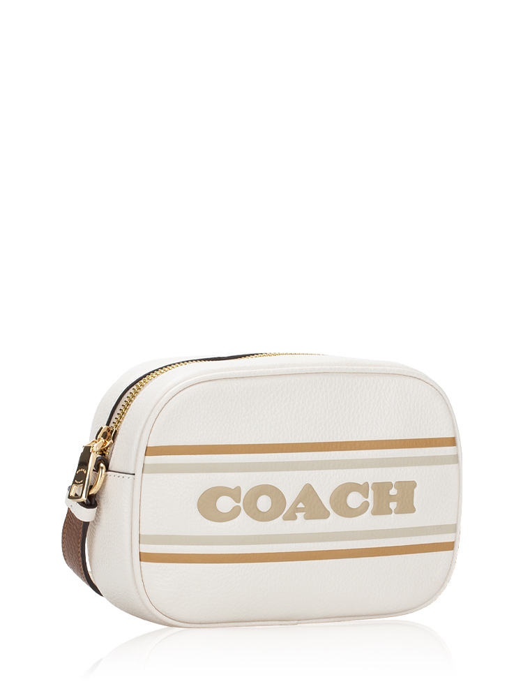 Coach CH308 Jamie Stripe Mini Camera Bag Chalk Multi