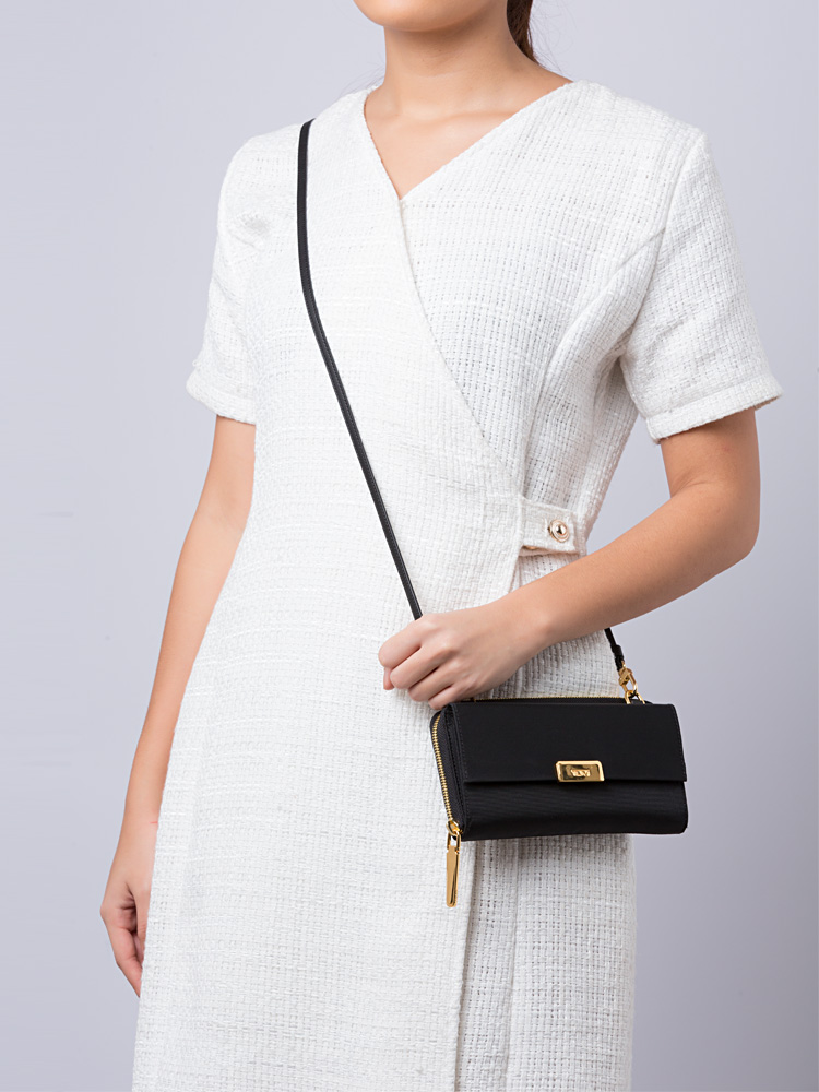 Mercer belted satchel top