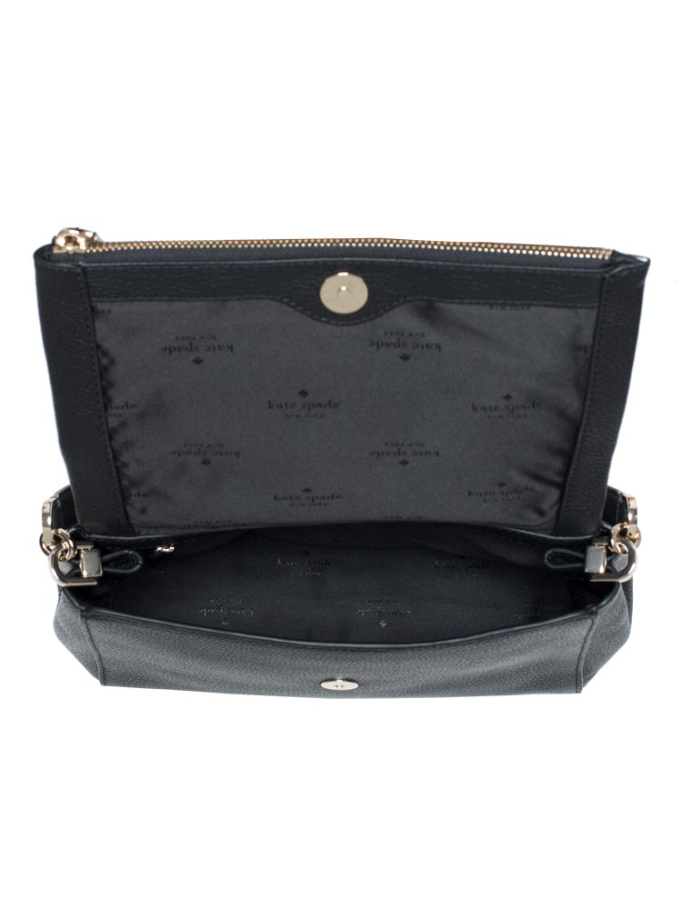 Kate spade black hotsell pebbled leather crossbody