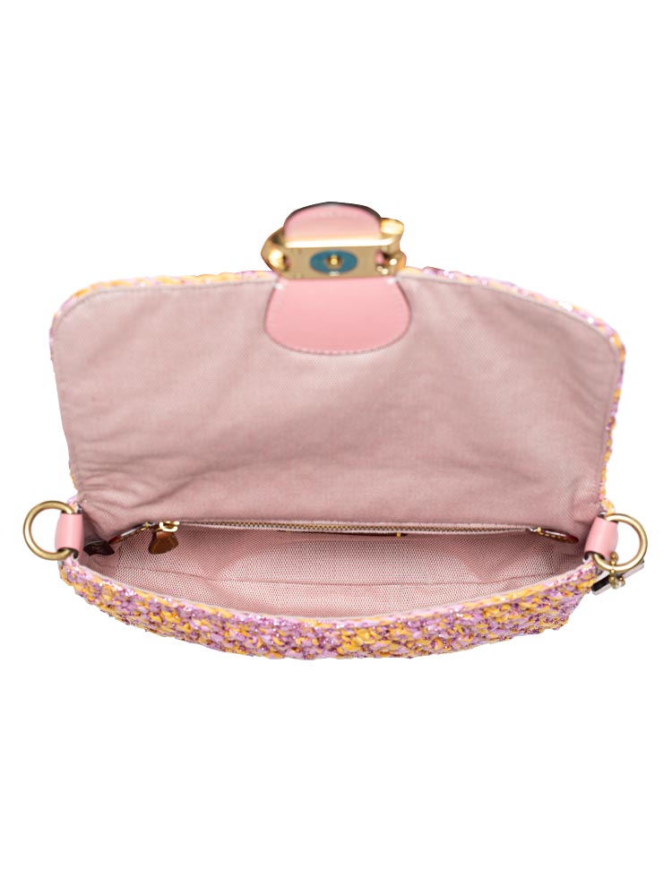 Coach cheap pink crossbody