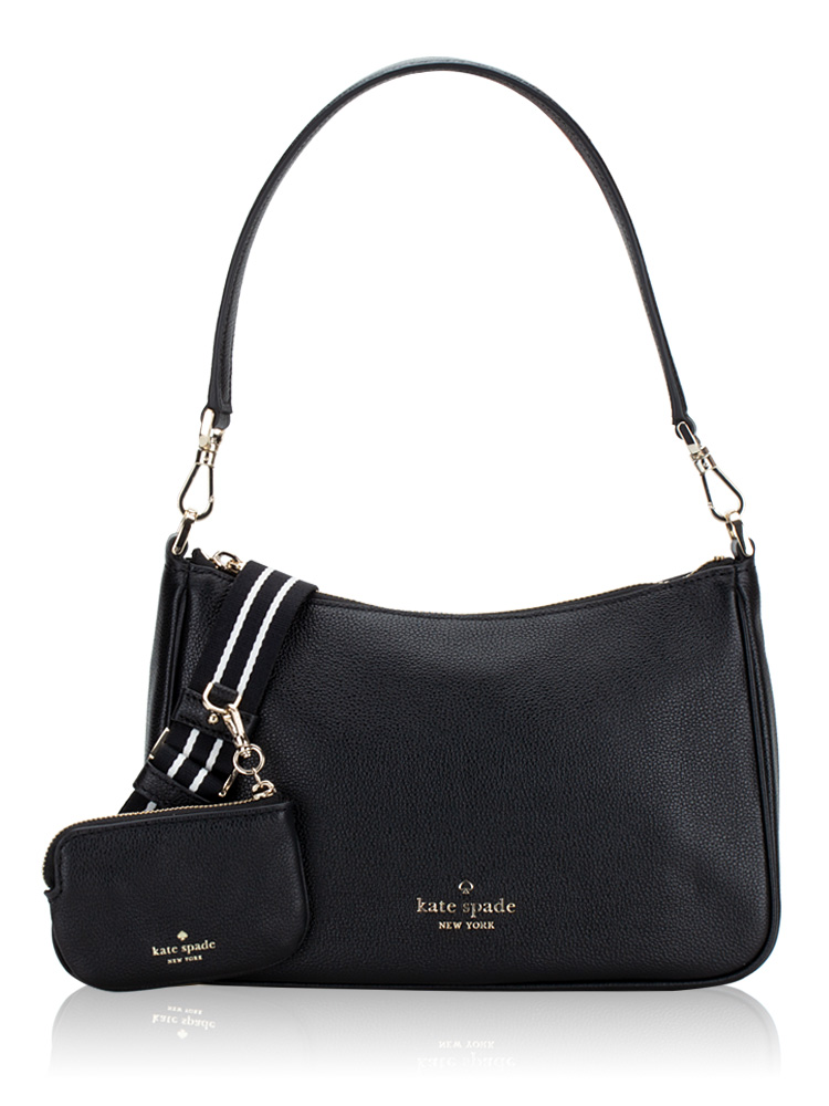 Kate Spade Rosie Leather Shoulder Bag Black