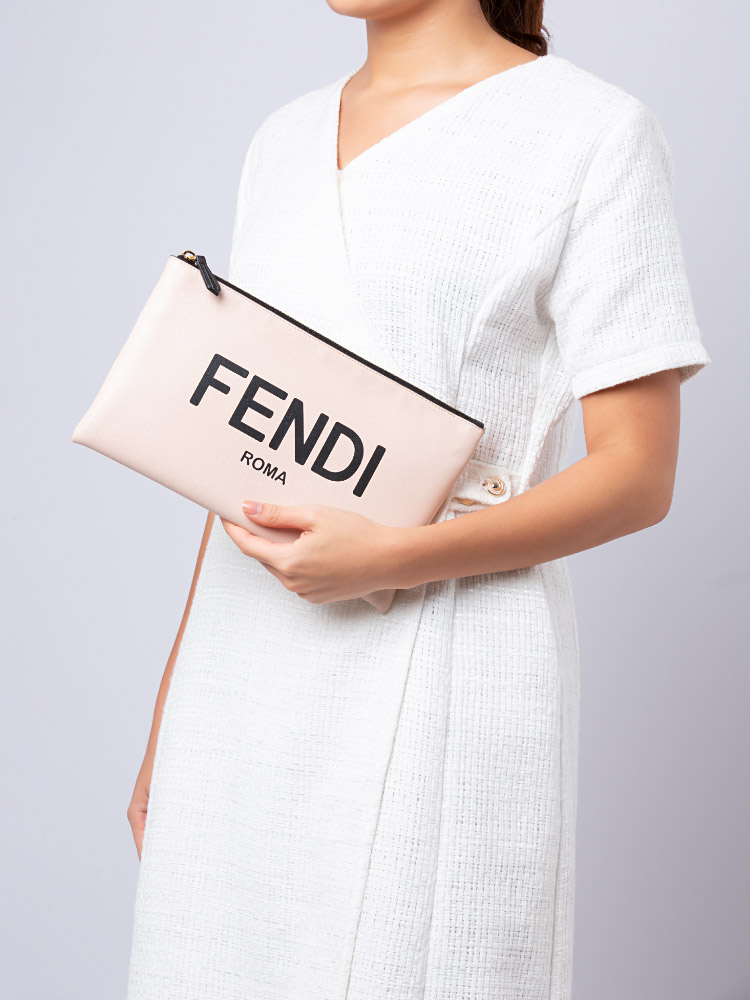 Fendi large outlet pouch