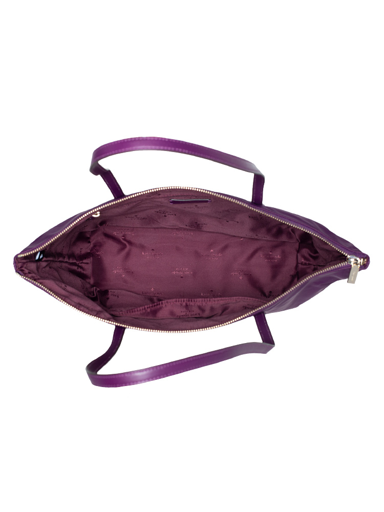 Kate spade plum tote outlet