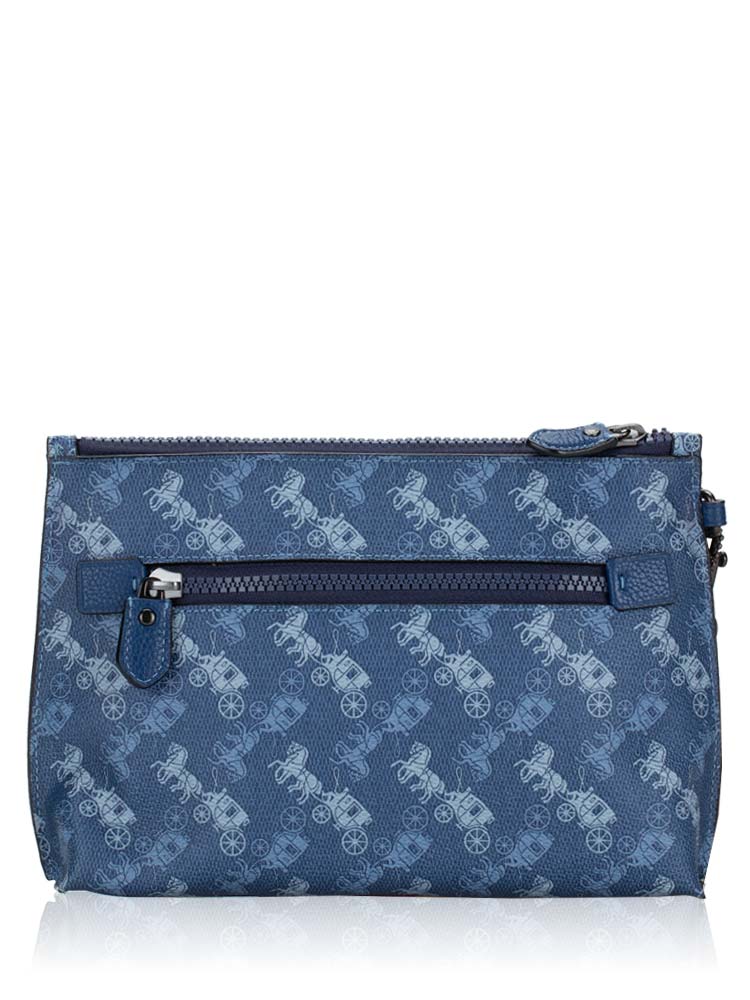 Coach 86113 Signature Charlie Horse Carriage Varsity Strip Pouch