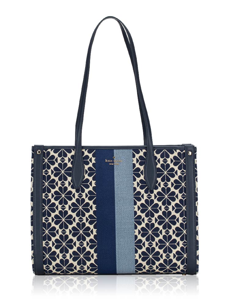 Kate spade purse blue and white best sale