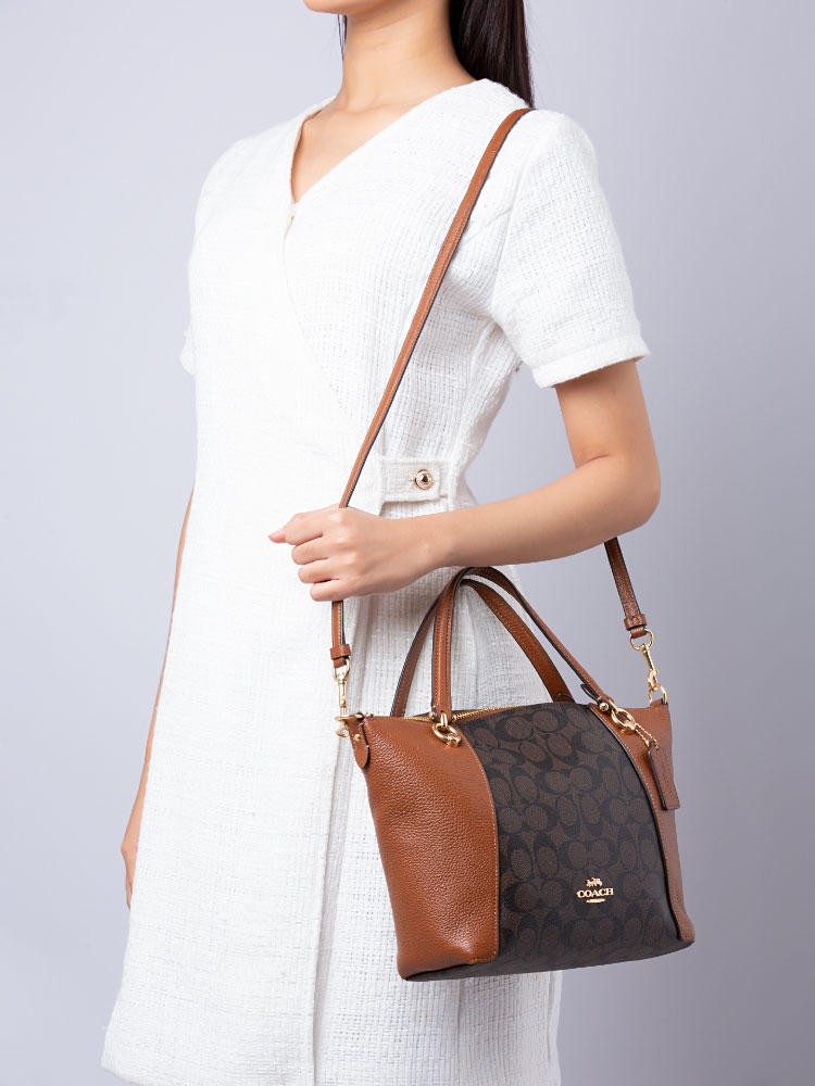 Coach prairie sales satchel redwood