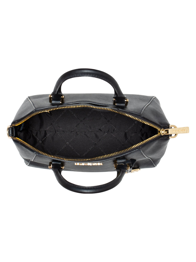 Michael Kors Ciara Medium Messenger Black Gold
