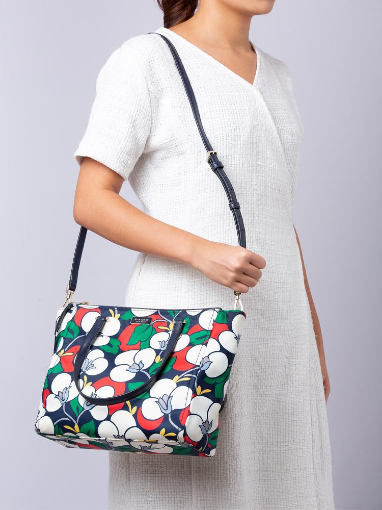 Dawn breezy floral new arrivals medium satchel