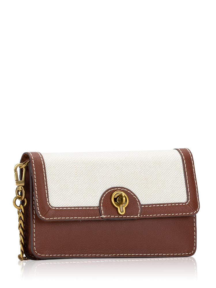 Fossil SHB3151252 Ainsley Wallet On Neutral