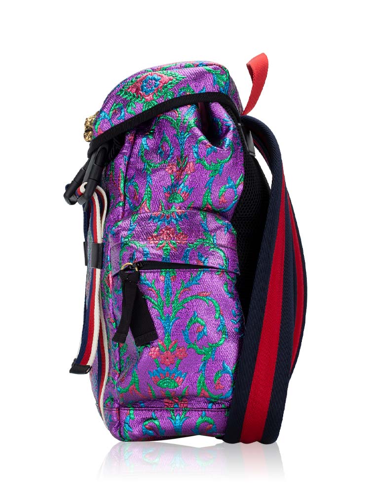 Gucci top backpack lion