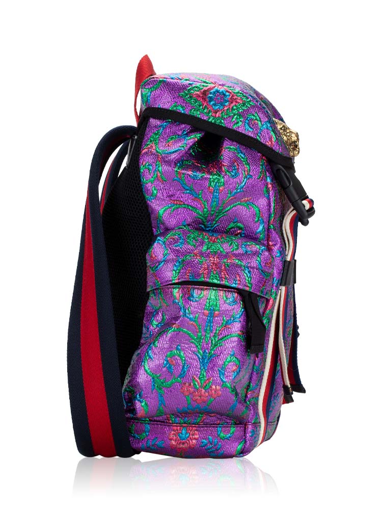 Gucci brocade backpack outlet