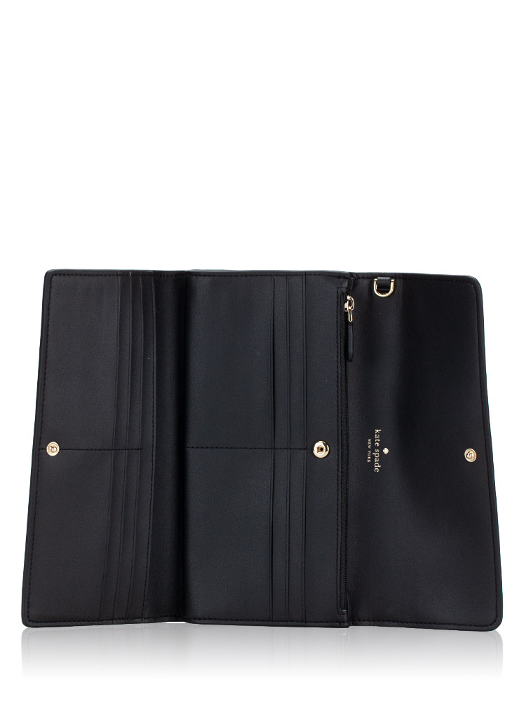 Black kate spade wristlet clearance