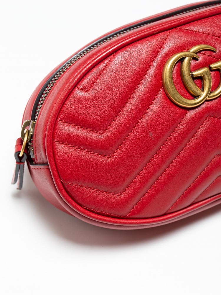 Gucci red belt bag online