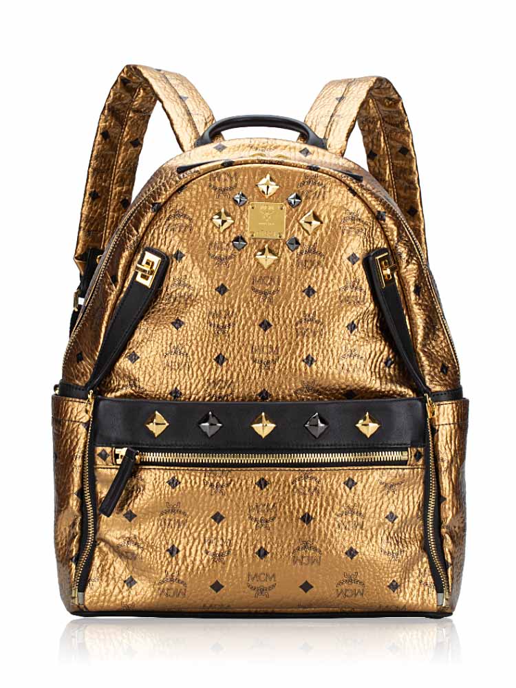 Gold backpack outlet