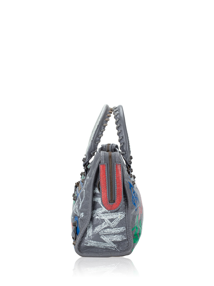 Balenciaga graffiti classic small city sale