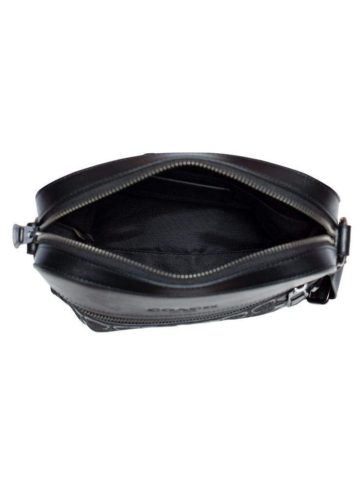 Coach embossed 2025 leather