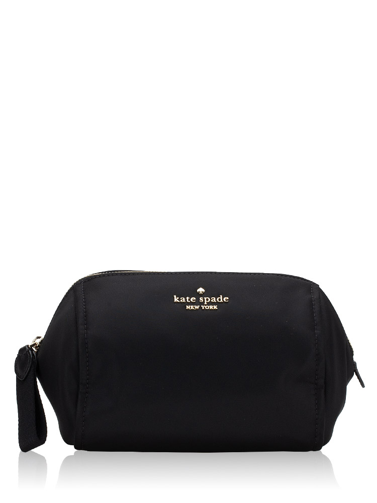 Kate spade clearance black makeup bag