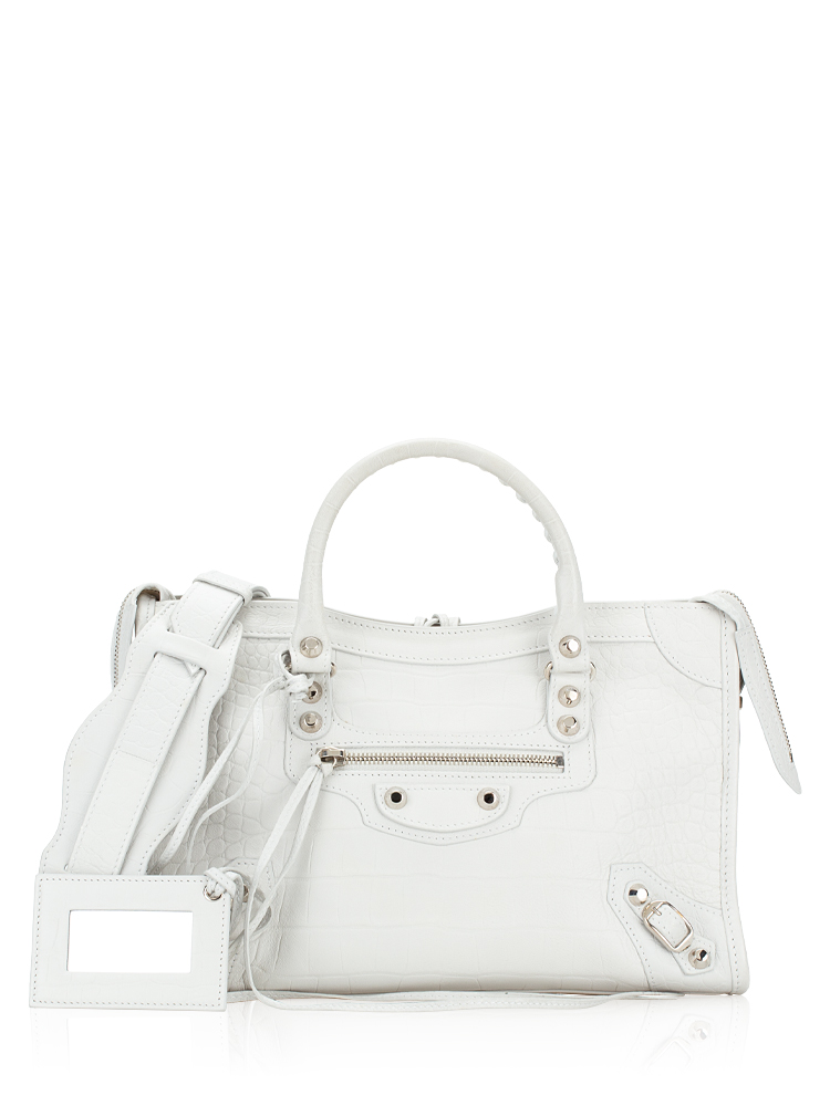 Balenciaga classic sale city white