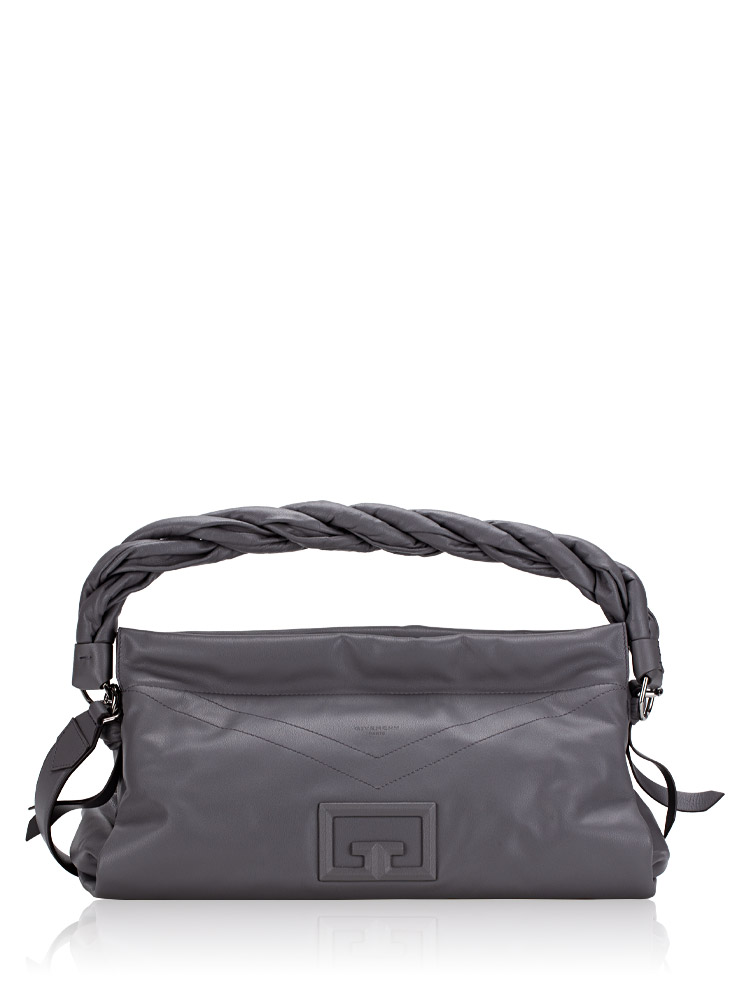 Givenchy Calfskin Large ID93 Satchel Storm Grey