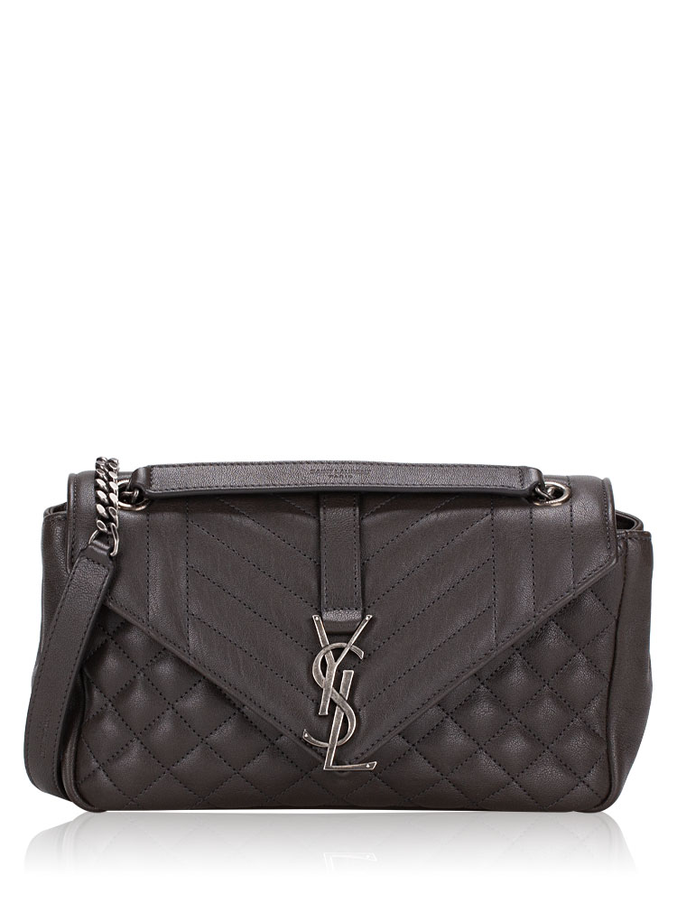 Ysl medium college sale bag grey