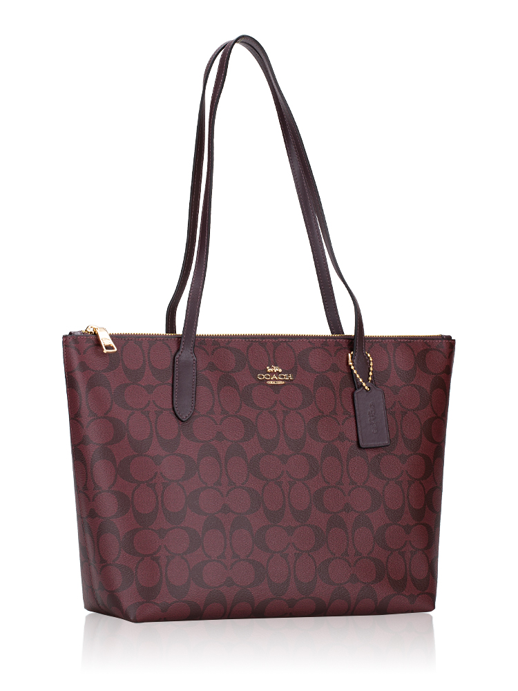 Sale Coach Signature zip tote