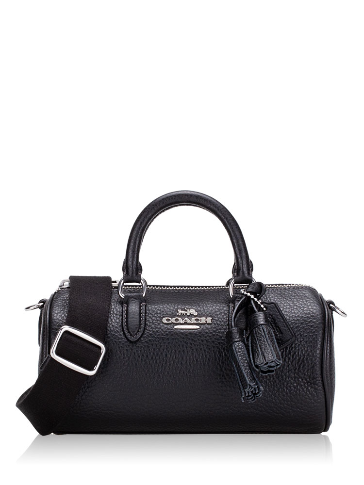 Coach CJ571 Lacey Leather Crossbody Black