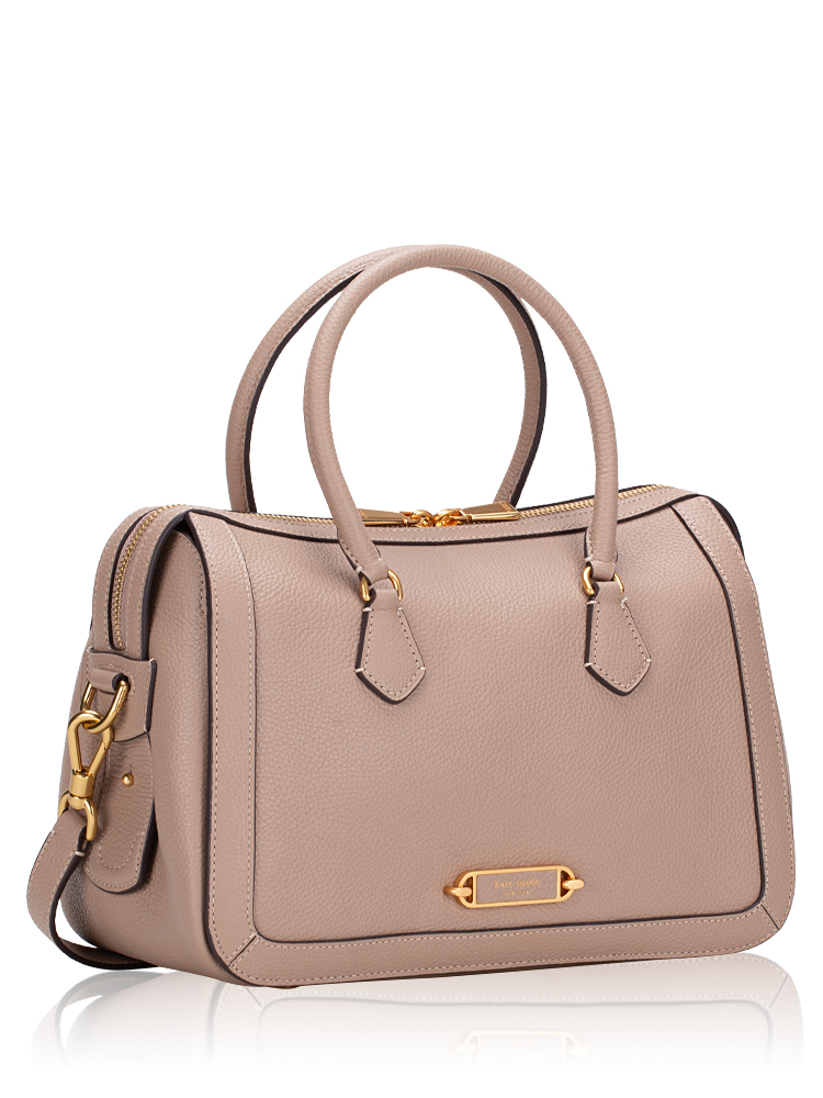 Gramercy medium logo online satchel