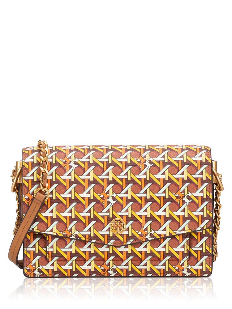 Tory burch robinson discount printed shoulder bag