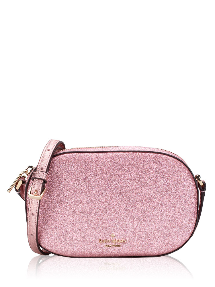 Kate spade glitter cosmetic on sale bag