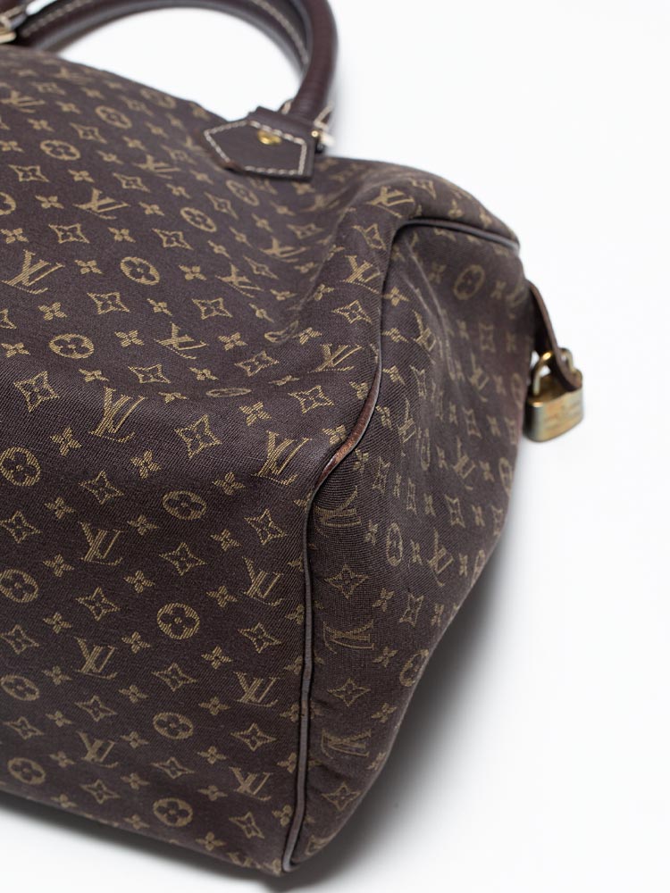 Louis vuitton mini lin speedy hot sale